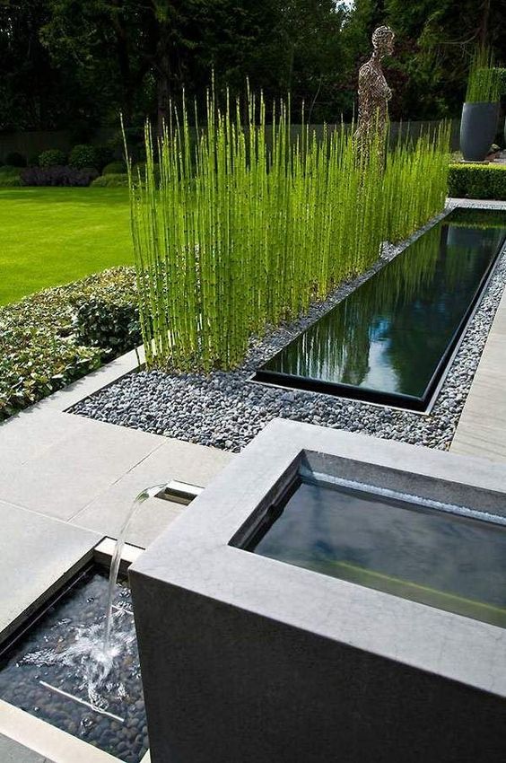 гранит в ландшафте